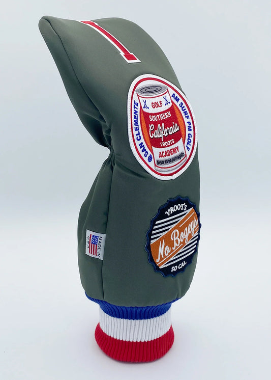 Yellow Lobster Headcover Driver Mission Olive