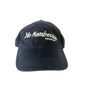 Navy cap with 'No Membership Required' text on a white background