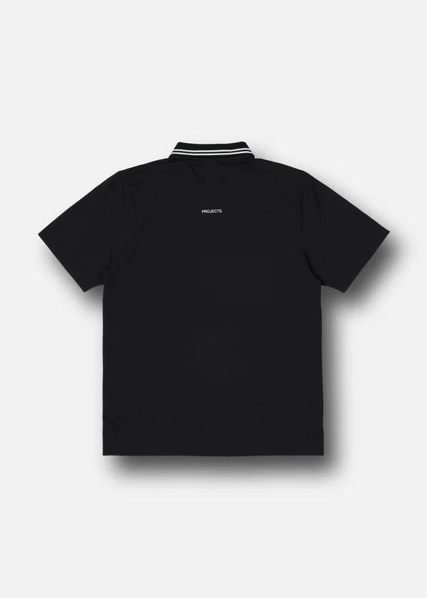 Hands Down SS Polo: Black