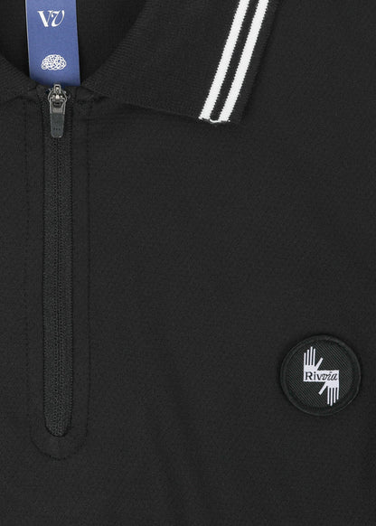 Hands Down SS Polo: Black