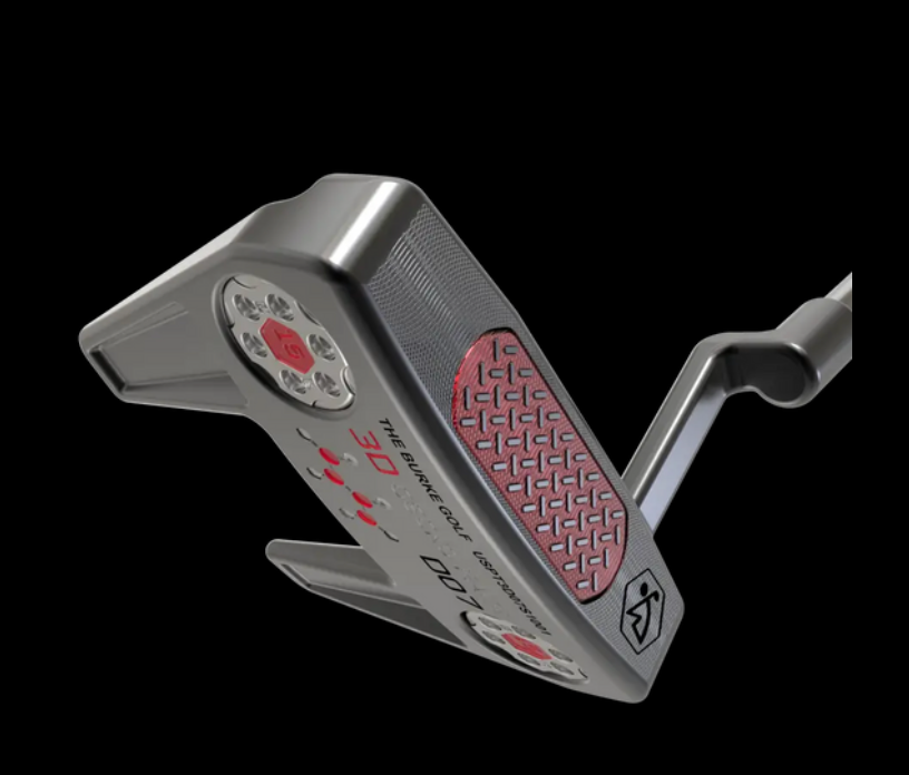 BURKE GOLF 3D Gecko D07 Putter Plumbers Neck