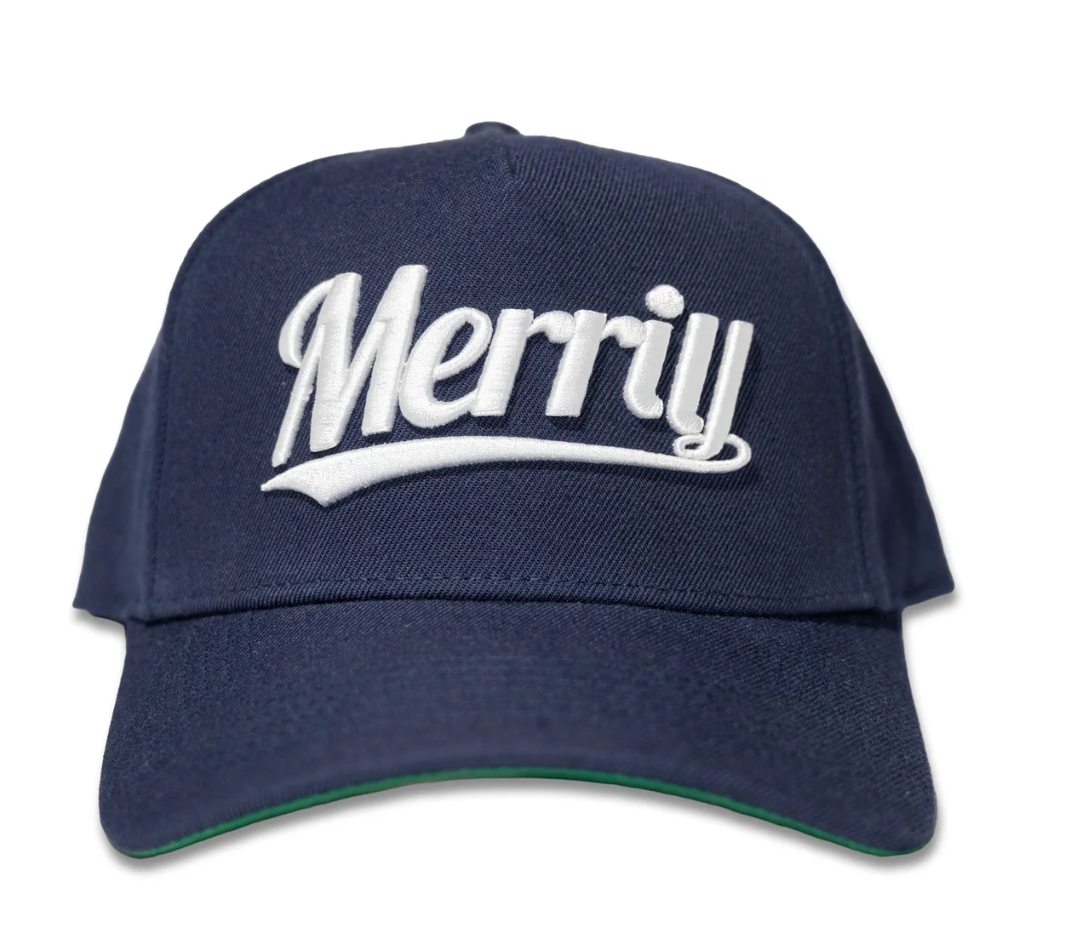 Merrill Golf Script Hat (Navy)