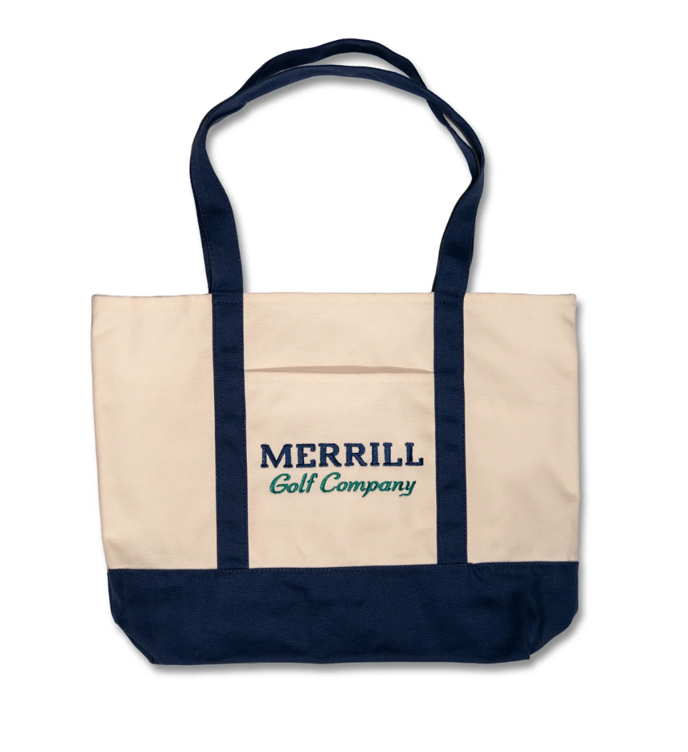 Merrill Golf Canvas Tote Bag