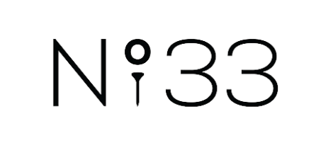 This is the Number Thirty Three's logo, one of mnml golf's apparel partners.