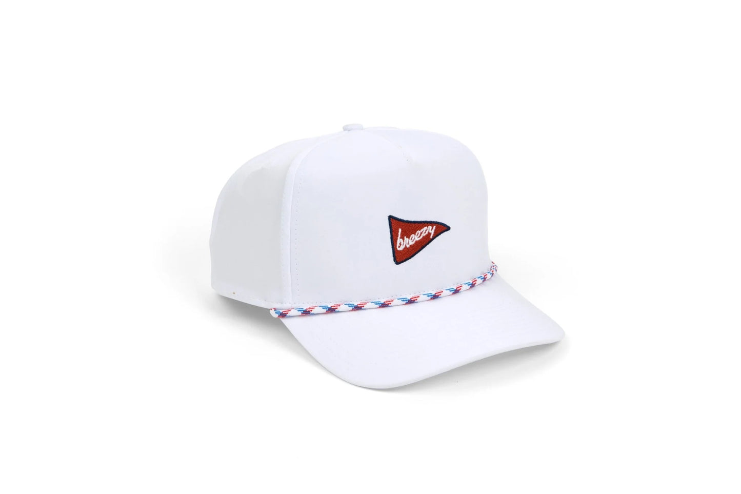 Breezy Flag White Rope Hat